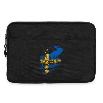 SCHWEDEN ELCH - Laptoptasche 13" - Schwarz - Vorne