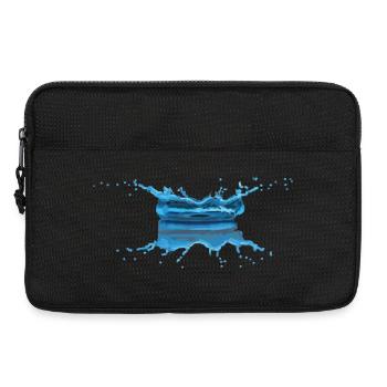 Water drop - Laptop bag 13" - black - Front