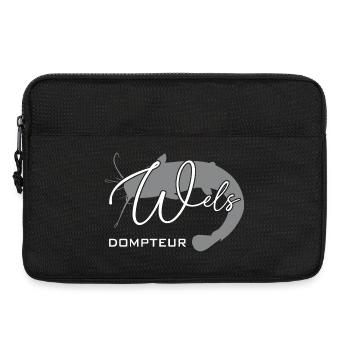 Welsdompteur Welsflüsterer Welsangler - Laptoptasche 13" - Schwarz - Vorne