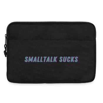 SMALLTALK SUCKS - Spread it! - Laptoptasche 13" - Schwarz - Vorne