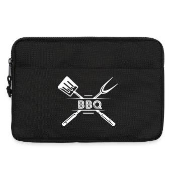 BBQ Küchenschürze - Laptoptasche 13" - Schwarz - Vorne
