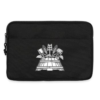 Brewer logo - Laptop bag 13" - black - Front