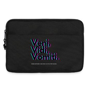 Veni Vidi Vomiti Neon - Sacoche pour ordinateur portable 13 pouces - noir - Devant