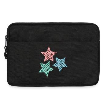 STERN. STERNE. STERN. STERNE. FEST. JAHRESTAG - Laptoptasche 13" - Schwarz - Vorne