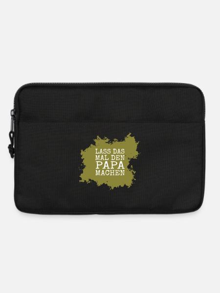 Lass das mal den Papa machen - Laptoptasche 13" - Schwarz