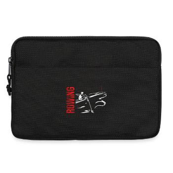 Pfeilschneller Ruderer Wettkampf - Laptoptasche 13" - Schwarz - Vorne