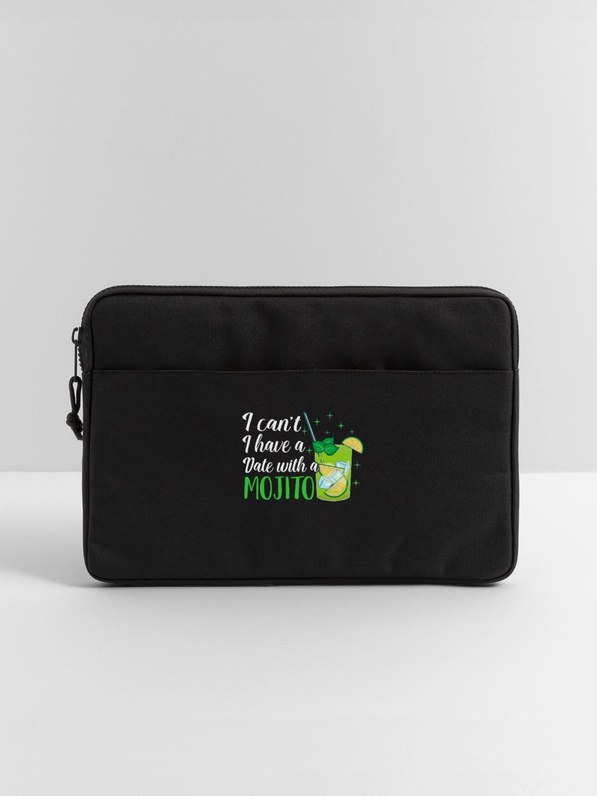 Mojito - Laptoptasche 13" - Schwarz - Vorne