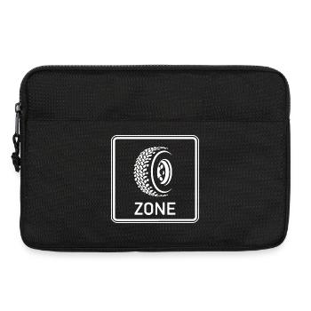 Zone Off Road Schlamm-Fan - Laptoptasche 13" - Schwarz - Vorne
