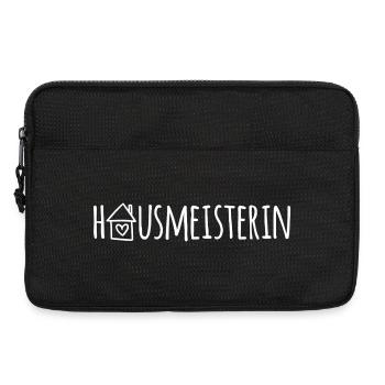 Hausmeisterin - Laptoptasche 13" - Schwarz - Vorne