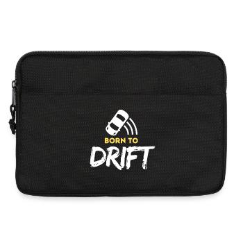 Geboren, um sich treiben zu lassen - Laptoptasche 13" - Schwarz - Vorne