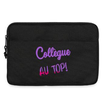 KOLLEGE - Laptoptasche 13" - Schwarz - Vorne