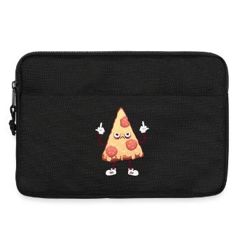 Fuck You Pizza - Laptoptasche 13" - Schwarz - Vorne