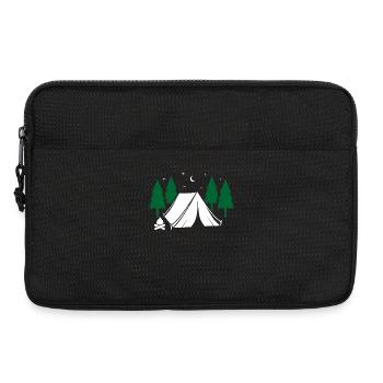 Zelt - Laptoptasche 13" - Schwarz - Vorne