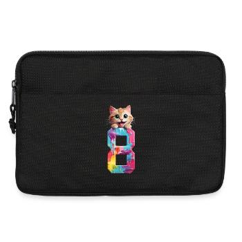 8 JAHRE KATZE 8. GEBURTSTAG - Laptoptasche 13" - Schwarz - Vorne