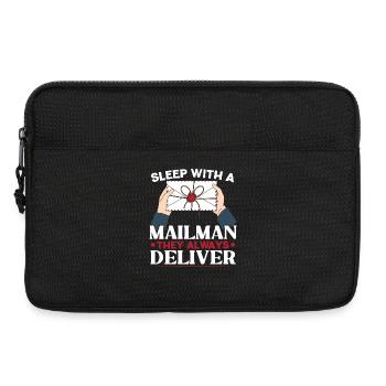 Schlaf mit einem Postboten Sie liefern immer - Laptoptasche 13" - Schwarz - Vorne