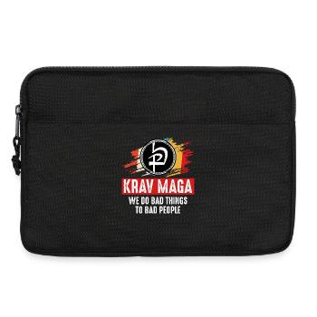 Krav Maga - Laptoptasche 13" - Schwarz - Vorne