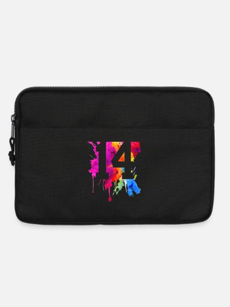 14 JAHRE 14. GEBURTSTAG - Laptoptasche 13" - Schwarz