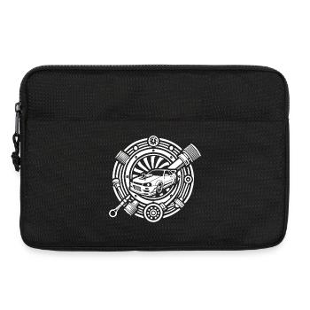Auto Tuning Logo - Laptoptasche 13" - Schwarz - Vorne