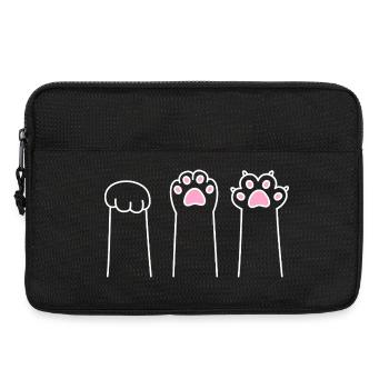 Cat Paw Game Cat Paws Stone Paper Scissors - Sacoche pour ordinateur portable 13 pouces - noir - Devant