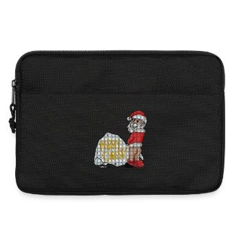 Ugly Christmas Funny - Laptop bag 13" - black - Front