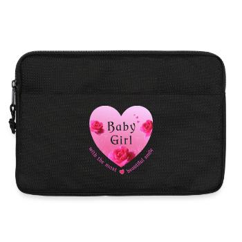 baby girl - Laptoptasche 13" - Schwarz - Vorne