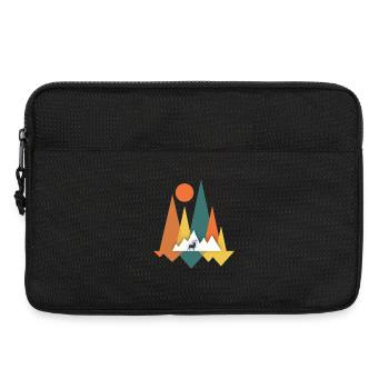 Berge - Laptoptasche 13" - Schwarz - Vorne