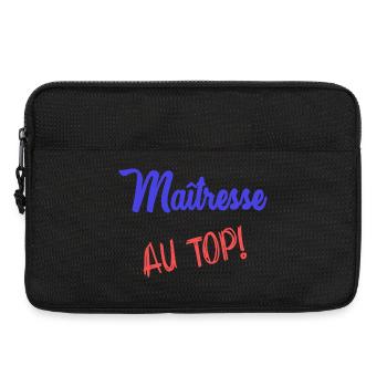 GELIEBTE - Laptoptasche 13" - Schwarz - Vorne