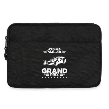 Je Peux Pas J'ai Grand Prix - Sacoche pour ordinateur portable 13 pouces - noir - Devant