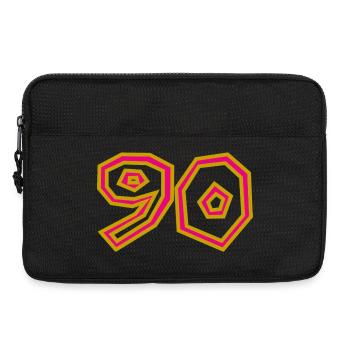 90. 90 JAHRE. 90-JÄHRIGES JUBILÄUM. 90-JÄHRIGES JUBILÄUM. - Laptoptasche 13" - Schwarz - Vorne