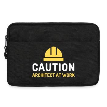 architekt at work - Laptoptasche 13" - Schwarz - Vorne