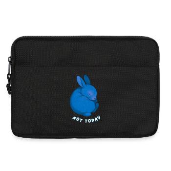 Rabbit - Nicht heute - Laptoptasche 13" - Schwarz - Vorne
