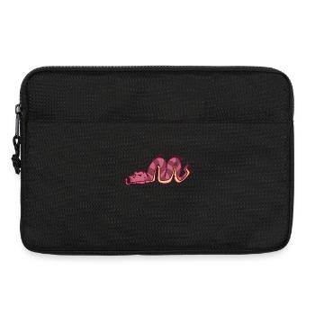 Geheimnisvolle Python Urwaldbewohner - Laptoptasche 13" - Schwarz - Vorne