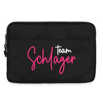 Team Schlager - Laptoptasche 13" - Schwarz - Vorne