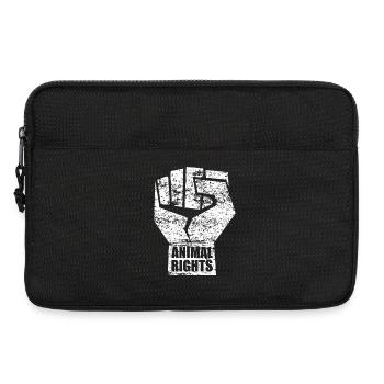 ANIMAL RIGHTS VEGAN - Sacoche pour ordinateur portable 13 pouces - noir - Devant
