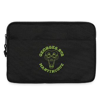 Georges 972 Martinique Apfelgrün - Laptoptasche 13" - Schwarz - Vorne