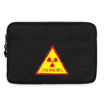 TSCHERNOBYL RADIATION WARNING ICON - Laptoptasche 13" - Schwarz - Vorne