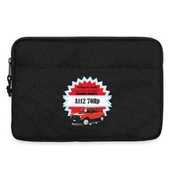 A112 - straight roads - Laptop bag 13" - black - Front