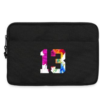 NUMMER 13 JAHRE ALT 13. GEBURTSTAG - Laptoptasche 13" - Schwarz - Vorne