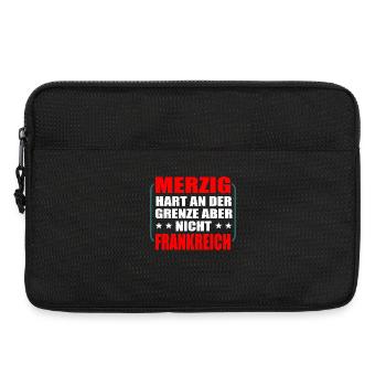 Merzig Saarland Saarländer - Laptoptasche 13" - Schwarz - Vorne