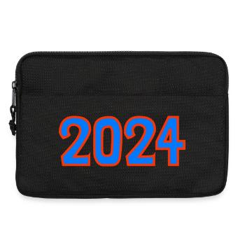 2024.BONNE ANNEE. SAINT SYLVESTRE. NOUVELLE ANNÉE. - Sacoche pour ordinateur portable 13 pouces - noir - Devant