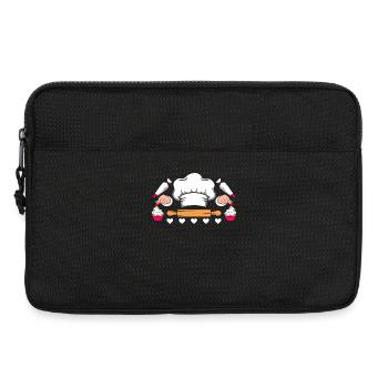 Konditorin - Laptoptasche 13" - Schwarz - Vorne