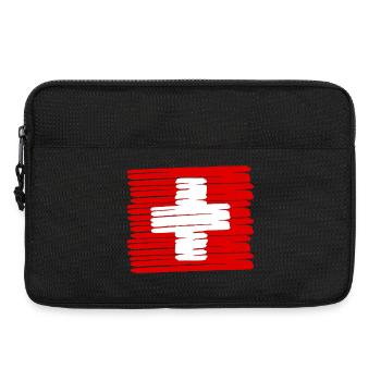 Swiss - Laptoptasche 13" - Schwarz - Vorne