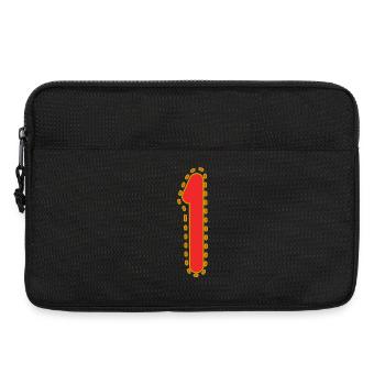 1. 1 JAHR. 1. JAHRESTAG. 1 JAHR GEBURTSTAG - Laptoptasche 13" - Schwarz - Vorne