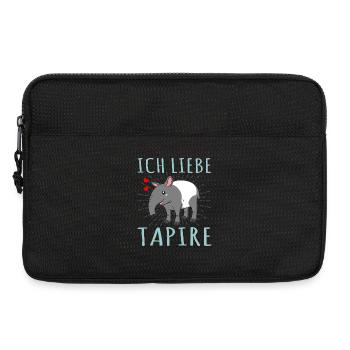 Tapir - Laptoptasche 13" - Schwarz - Vorne