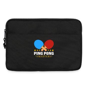 Tischtennis - Laptoptasche 13" - Schwarz - Vorne