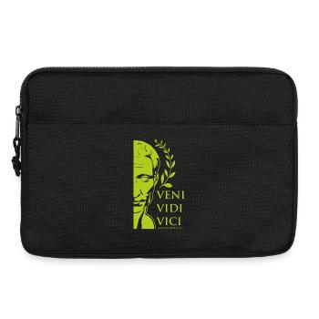 GRÜNER CAESAR - Laptoptasche 13" - Schwarz - Vorne