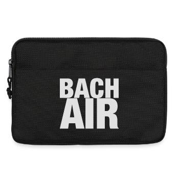 Johann Sebastian Bach Air T-shirt dit drôle - Sacoche pour ordinateur portable 13 pouces - noir - Devant