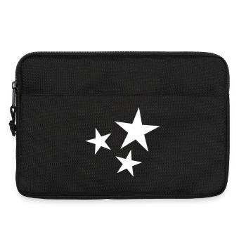 STERN. STERN. STERNE. FEST. JAHRESTAG. WEIHNACHTEN. - Laptoptasche 13" - Schwarz - Vorne