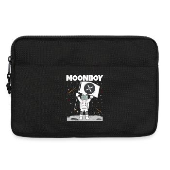 Moonboy XRP Mond Lustiges Krypto Moon - Laptoptasche 13" - Schwarz - Vorne