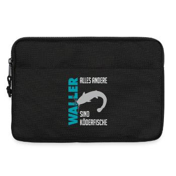 Wels fischen Kampf mit dem starken Wels - Laptoptasche 13" - Schwarz - Vorne
